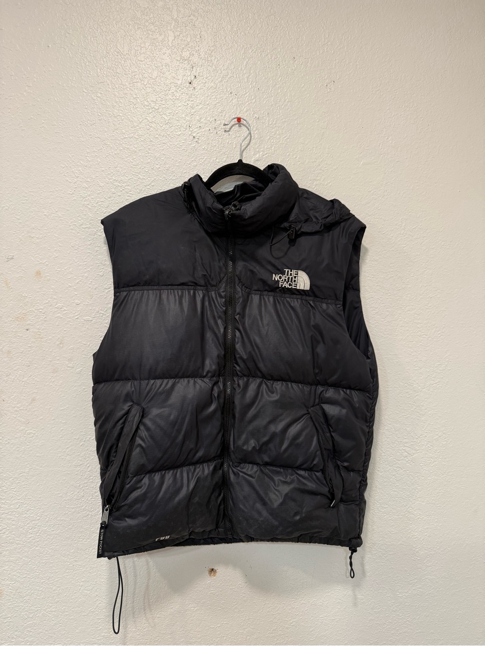 Vintage 90s The North Face Nuptse 700 Down Puffer Vest Black Mens large Jacket